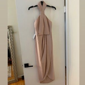 Halter Knot Dress - Size 2 (NWT)